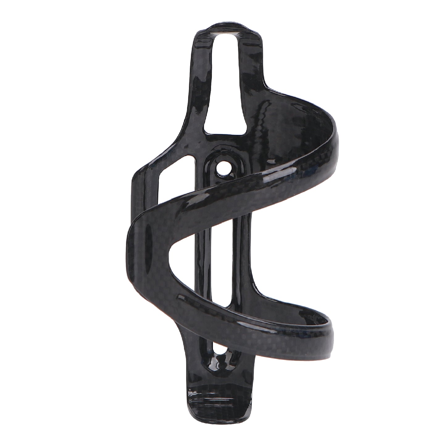 Water Bottle Cage-Carbon Glossy left open