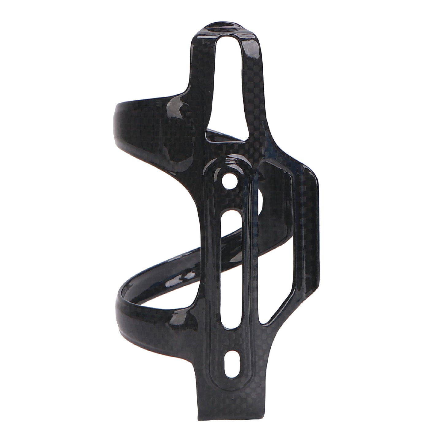 Water Bottle Cage-Carbon Glossy left open