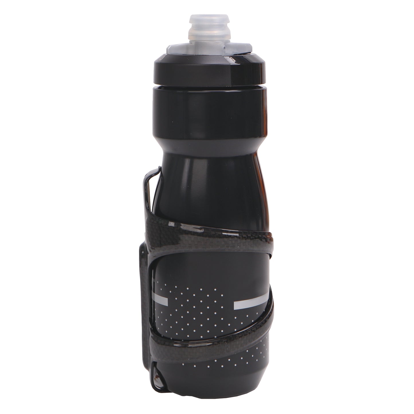 Water Bottle Cage-Carbon Matte right open