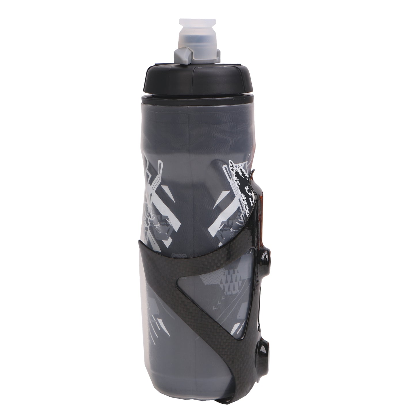 Water Bottle Cage-Carbon Glossy