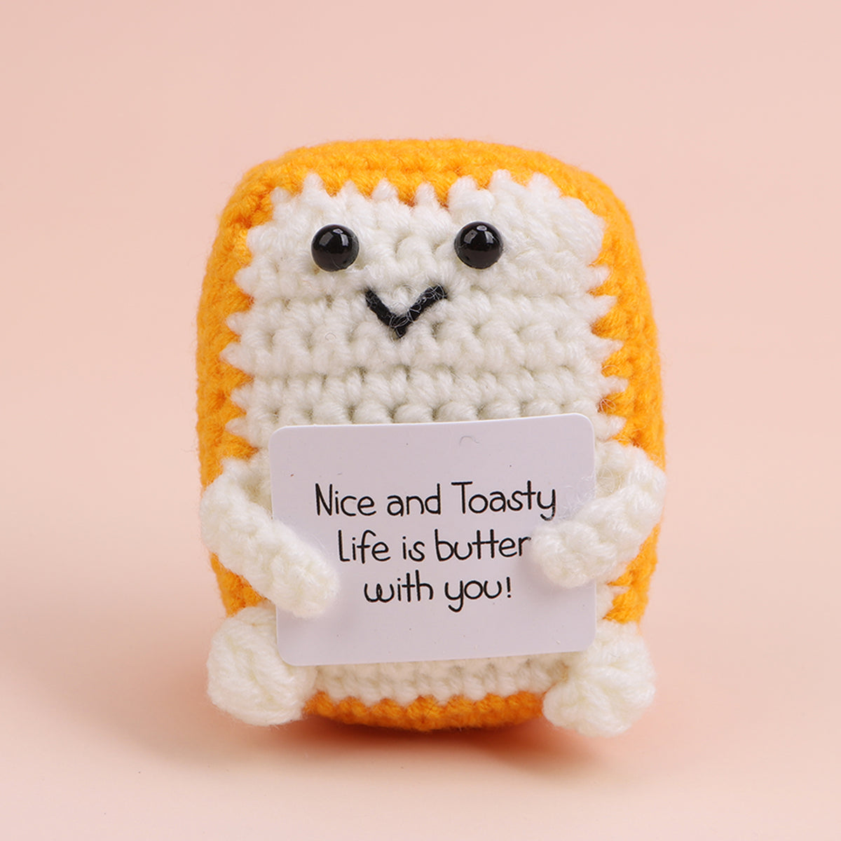 Handmade Crochet Food Pocket Hug Doll