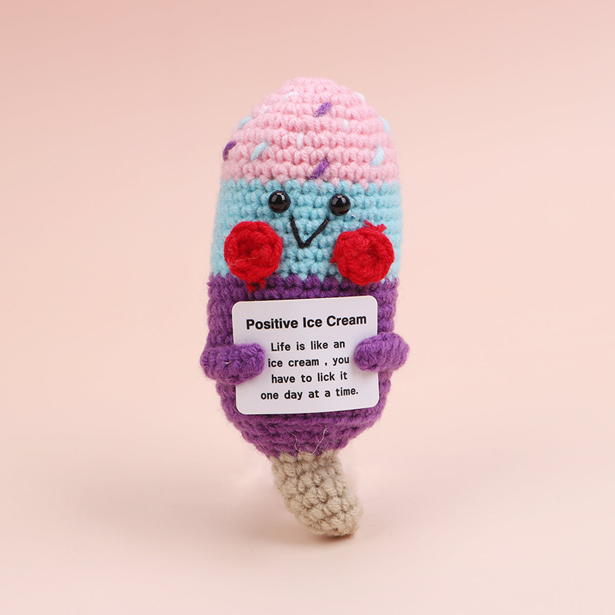 Handmade Crochet Food Pocket Hug Doll