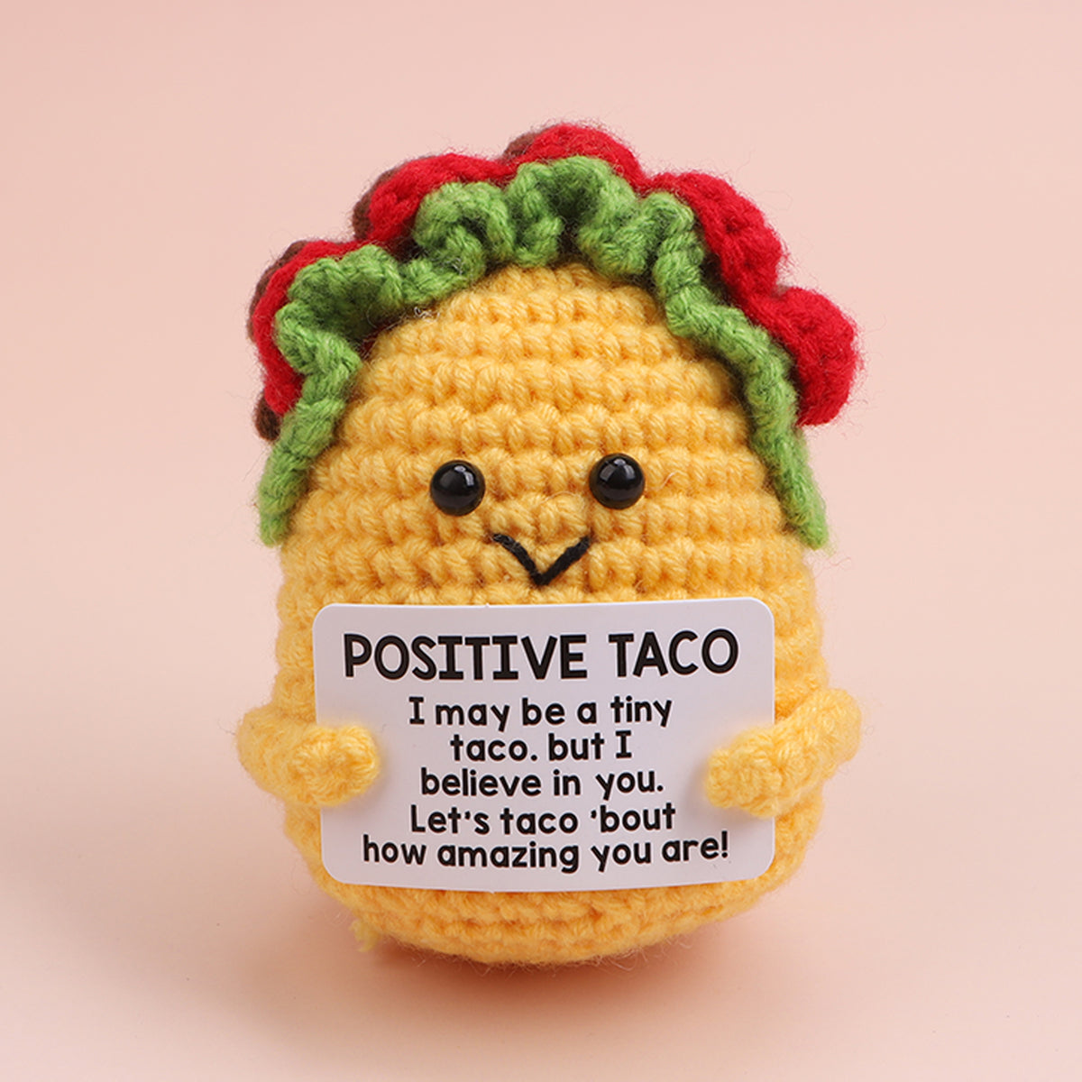 Handmade Crochet Food Pocket Hug Doll