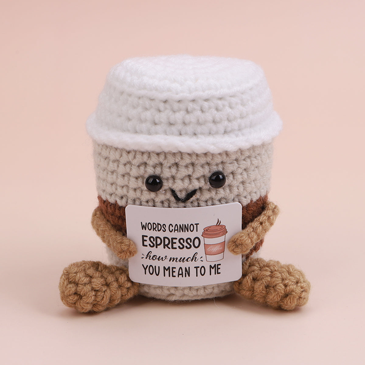Handmade Crochet Food Pocket Hug Doll