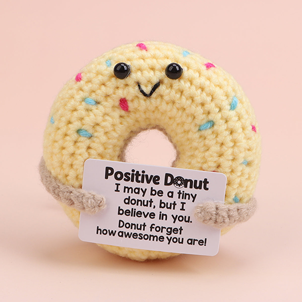 Handmade Crochet Food Pocket Hug Doll