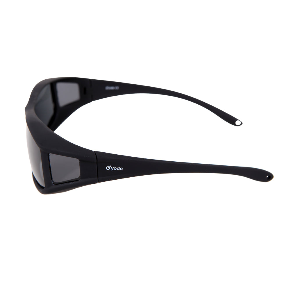 Yodo Fit Over Glasses Sunglasses with Polarized Lenses for Men and Women,  Smock