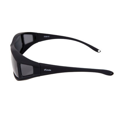 Yodo Fit Over Glasses Sunglasses with Polarized Lenses for Men and Women,  Smock