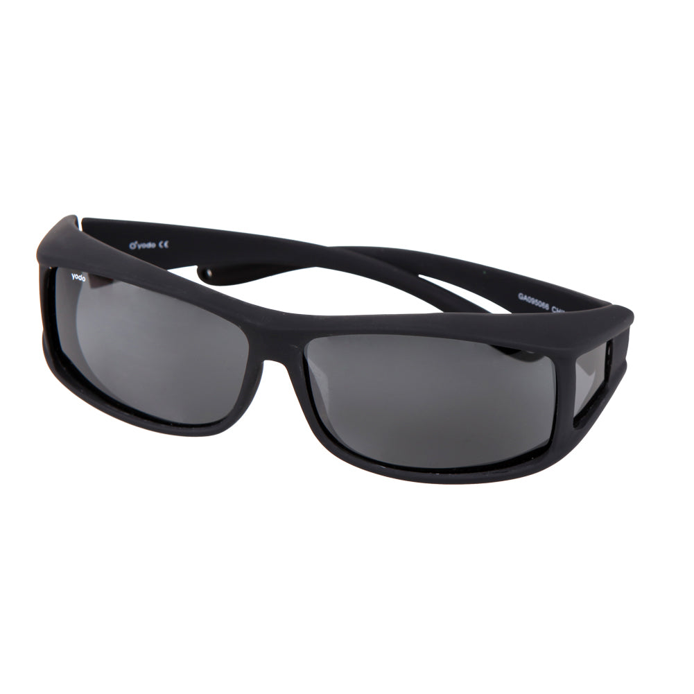 Yodo Fit Over Glasses Sunglasses with Polarized Lenses for Men and Women,  Smock