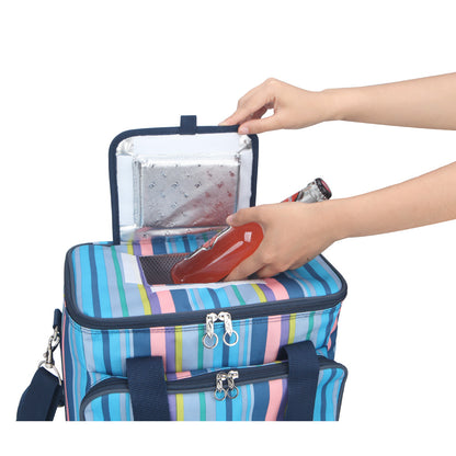 Yodo 18L Collapsible Soft Cooler Bag - Insulated up to 4-6 Hours, Roomy for Family Reunion, Party, Beach, Picnics, Sporting Music Events, Everyday Meals to Work