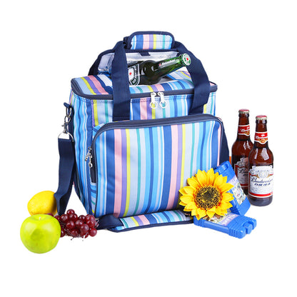 Yodo 18L Collapsible Soft Cooler Bag - Insulated up to 4-6 Hours, Roomy for Family Reunion, Party, Beach, Picnics, Sporting Music Events, Everyday Meals to Work