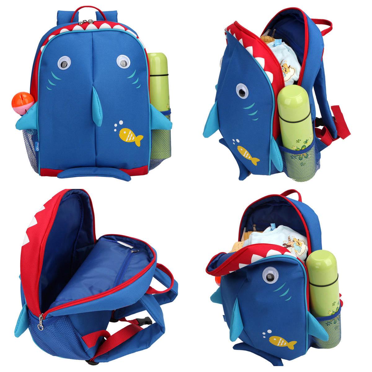 Yodo Little Kids School Bag Pre-K Toddler Backpack, Shark